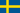 Swedish flag. Illustration.